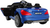 Auto na akumulator Mercedes AMG SL65  lakier niebieski + Pilot + Bagażnik + Regulacja siedzenia + MP3 LED + Wolny Start