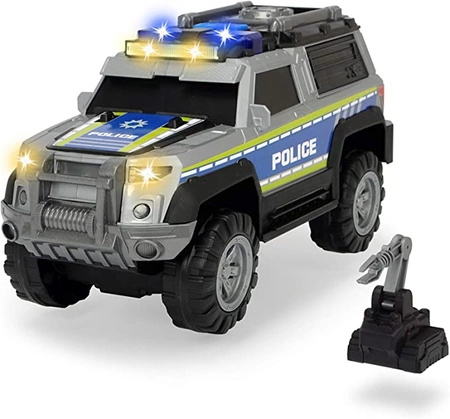 Policja Suv srebrna 30 cm