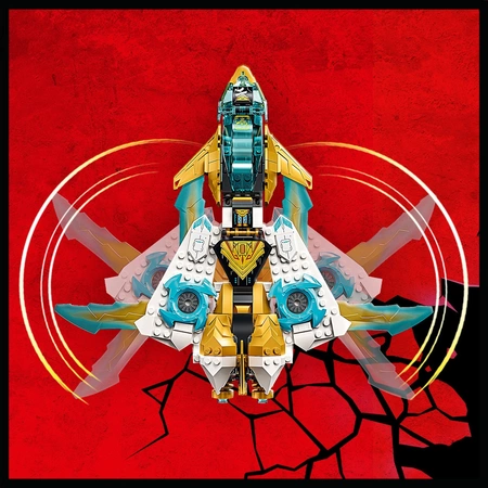 LEGO Ninjago - Złoty smoczy odrzutowiec Zane’a 71770