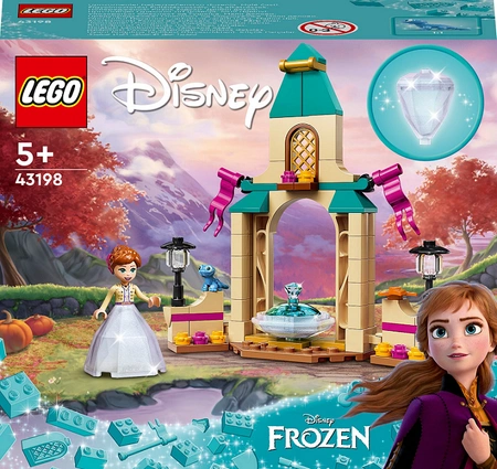 LEGO Disney Princess - Dziedziniec zamku Anny 43198