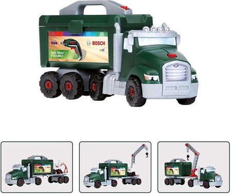 Klein Ciężarówka do skręcania Bosch + wkrętarka 8640