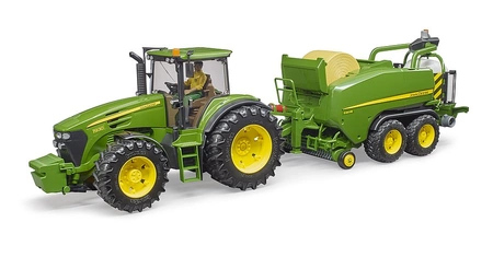 BRUDER John Deere Prasa rolująca do słomy C441R