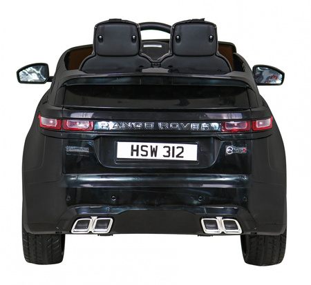 Range Rover Velar na akumulator czarny + Pilot + EVA + Wolny Start + MP3 LED