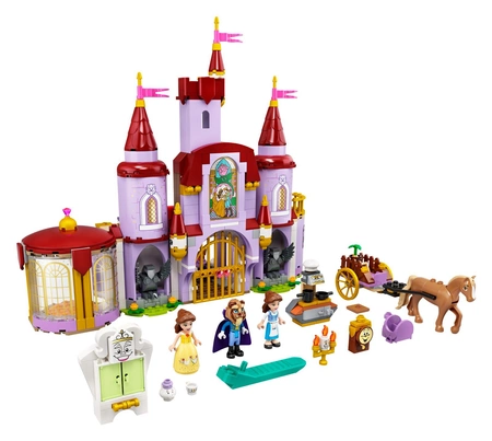 LEGO Disney Princess Zamek Belli i Bestii - 43196