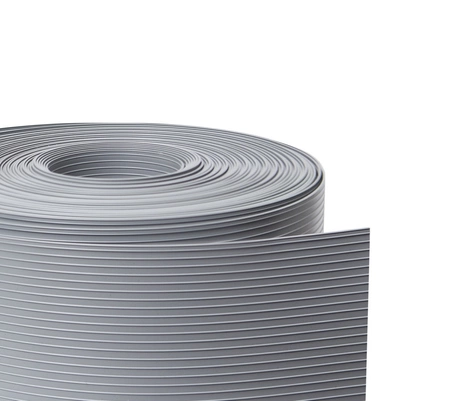 THERMOPLAST taśma ogrodzeniowa CLASSIC LINE RAL 7040 jasno szara 19cm x 26 m