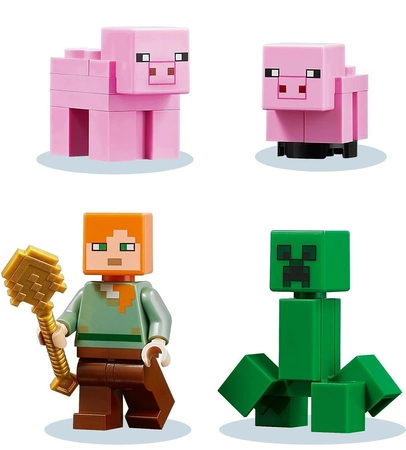 LEGO Minecraft - Dom w kształcie świni 2021 - 21170