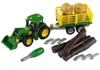 Klein Traktor John Deere do skręcania + mega zestaw