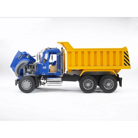 BRUDER MACK Wywrotka niebieska 02815