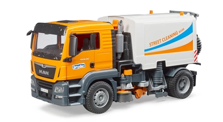 BRUDER 03780 MAN TGS LKW Zamiatarka ulic