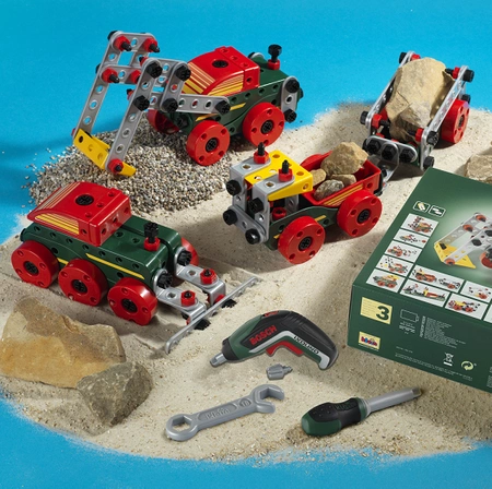 Klein Zestaw konstrukcyjny z wkrętarką Bosch Ixolino dla dzieci