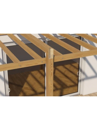 WKRĘT-MET Wkręt konstrukcyjny z łbem podkładkowym i gniazdem TX/WKCP-B 10x240x80 mm - 25 szt