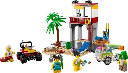 LEGO City - Stanowisko ratownicze na plaży 60328