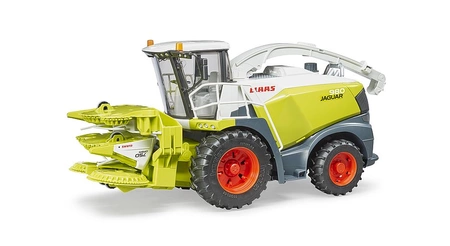 BRUDER 02134 Claas Jaguar 980 Sieczkarnia samojezdna z przyrządem Orbis do zbioru kukurydzy