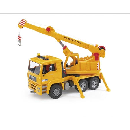 BRUDER MAN Dźwig żółty 02754