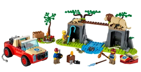 LEGO City Wildlife Terenówka ratowników dzikich zwierząt - 60301