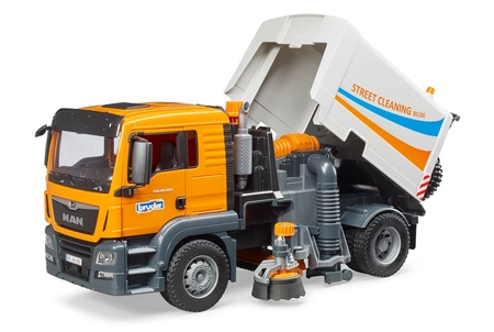 BRUDER 03780 MAN TGS LKW Zamiatarka ulic