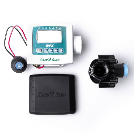 Rain Bird Sterownik bateryjny 9 V, WPX-DVF KIT, 1 sekcja i elektrozawór DVF, zestaw,