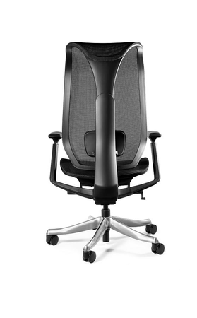 UNIQUE Focus Fotel obrotowy czarny - czarny