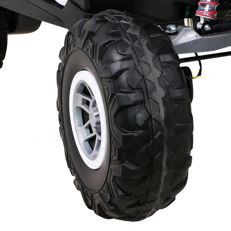 Pojazd Buggy UTV-MX na akumulator biały / napęd 4x4 dla dzieci