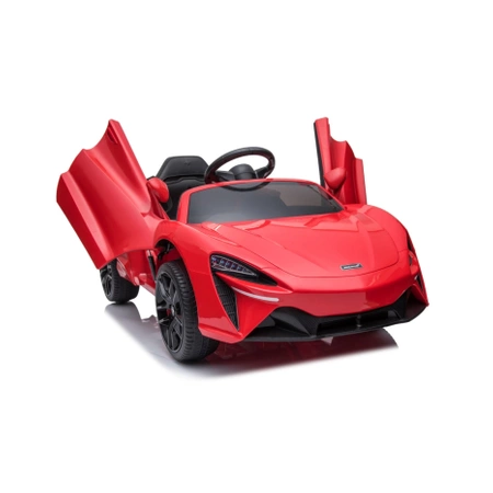 Pojazd na akumulator Mclaren Artura czerwony dla dzieci