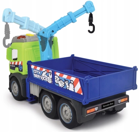 City Śmierciarka Mercedes do segregacji opadów z dźwiękiem 26 cm