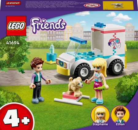 LEGO Friends - Karetka kliniki dla zwierzątek 41694
