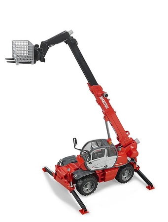 BRUDER 02129 Manitou teleskopowy MRT 2150 z akcesoriami