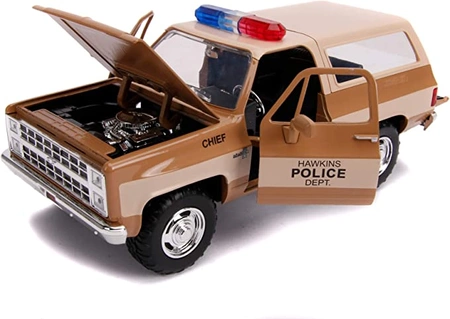 Auto Chevy K5 1980 Stranger Things Police 1:24