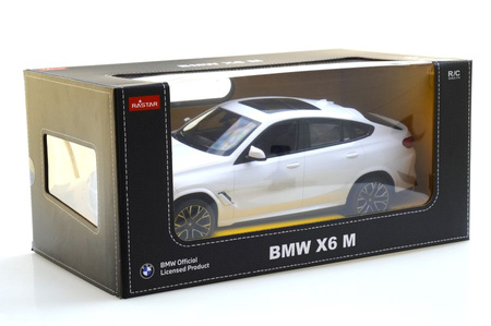RASTAR Zdalnie sterowane BMW X6 M biały