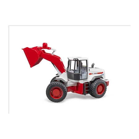 BRUDER Ładowarka czołowa kołowa biało czerwona 03410