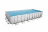 BESTWAY Basen stelażowy Power Steel 732x366x132cm 24x9FT 6w1+ Pompa piaskowa