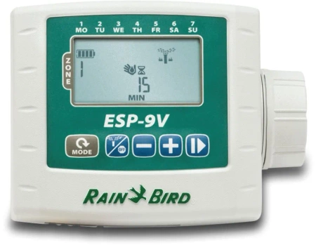 Rain Bird Sterownik zewnętrzny bateryjny 9 V, 2-sekcyjny ESP-9V-2, IP68,