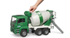 BRUDER MAN TGA Betoniarka biało - zielona 02739