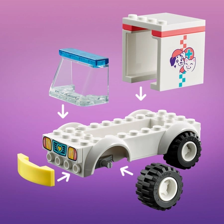 LEGO Friends - Karetka kliniki dla zwierzątek 41694