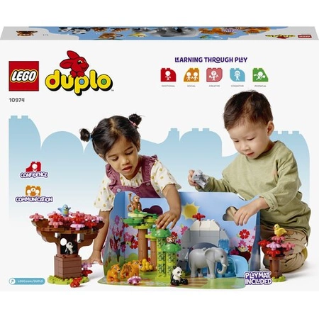 LEGO DUPLO Town - Dzikie zwierzęta Azji 10974