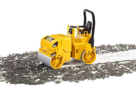 BRUDER 02433 Sprzężony walec wibracyjny Caterpillar