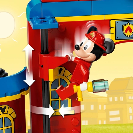 LEGO Disney - Remiza i wóz strażacki Myszki Miki i przyjaciół 10776