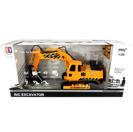 DOUBLE EAGLE Zdalnie sterowana koparka RTR 2,4GHz Double Eagle E511
