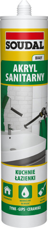 SOUDAK Akryl sanitarny 280ml biały