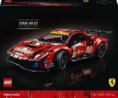 LEGO Technic - Ferrari 488 GTE AF Corse #51 - 42125