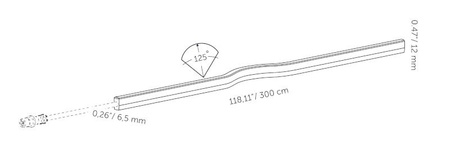 IN-LITE Elastyczna taśma EVO FLEX 3 biała