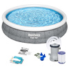 BESTWAY Basen ogrodowy rozporowy 366 x 76 cm z akcesoriami 9w1
