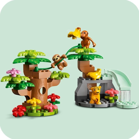 LEGO DUPLO Town - Dzikie zwierzęta Ameryki Południowej 10973