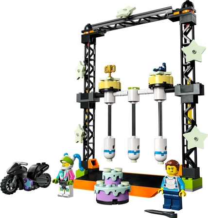 LEGO City Wyzwanie kaskaderskie - The Knockdown - 60341