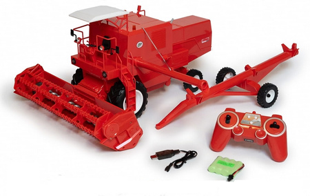 DOUBLE EAGLE Kombajn BIZON Z056 wersja RC 100% RTR 2,4GHz czerwony