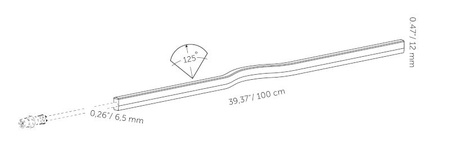 IN-LITE Elastyczna taśma EVO FLEX 3 biała 3m