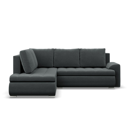 ADAMS Narożnik FORESTA z otomaną KRONOS 34 - ciemny szary