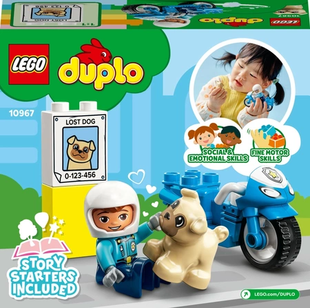 LEGO DUPLO Town - Motocykl policyjny 10967