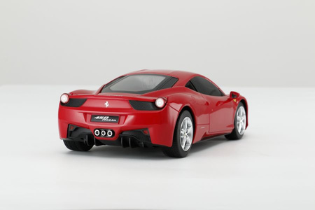 RASTAR Zdalnie sterowany Ferrari 458 Italia czerwony R/C 1:18