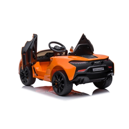 Pojazd na akumulator Mclaren Artura pomarańczowy dla dzieci